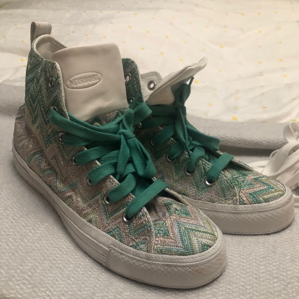 Missoni Converse HiTop size 7